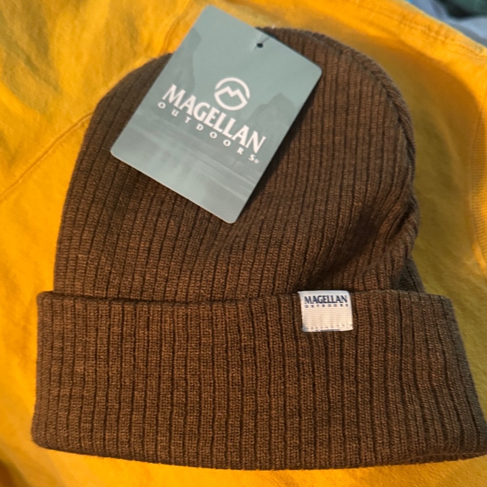 Magellan Outdoors Brown Beanie